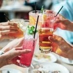 Drinks auf dem Floss