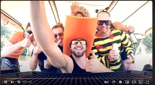 Bootsjunge Party Video