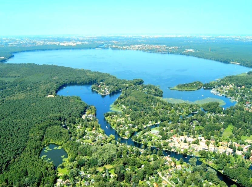 Großer Und Kleiner Müggelsee Bootstour Berlin Bootsverleih Berlinrichtershorn Bootsjunge Großer und kleiner Müggelsee