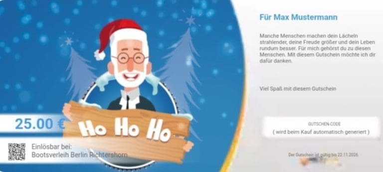 Idée de bon cadeau Berlin Noël 3